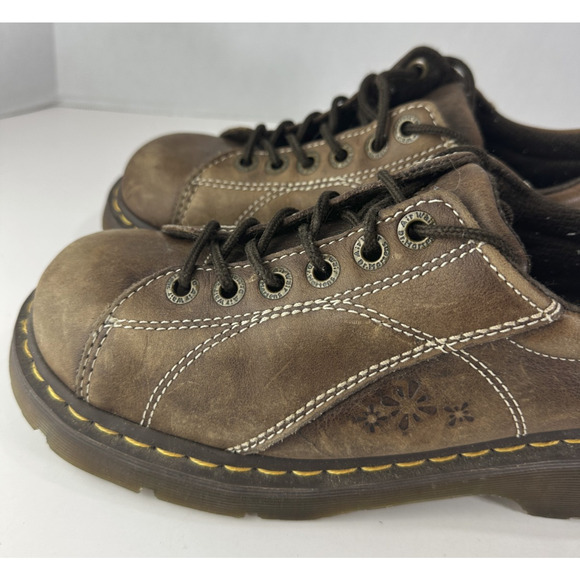 Dr Martens Vtg 90s Y2K Daisy 12283 Women's 9 Leather Oxford Chunky Shoes *Flawed - Picture 15 of 16